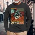 Miskatonic Cthulhu The Great Rock Cosmic Horror Parody Parody Long Sleeve T-Shirt Gifts for Old Men