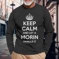 Morin Surname Family Tree Birthday Reunion Idea Long Sleeve T-Shirt Gifts for Old Men