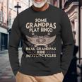 Motorcycle For Grandpa Biker Motorcycle Rider Long Sleeve T-Shirt T-Shirt Gifts for Old Men