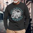 Motorcyclist Rider Motorcycle Biker Long Sleeve T-Shirt Gifts for Old Men