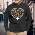 Occupational Therapy Coordination Halloween Heart Spooky Ot Long Sleeve T-Shirt Gifts for Old Men