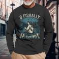 Ofishally The Best Mama Fishing Rod Mommy Long Sleeve T-Shirt T-Shirt Gifts for Old Men