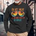 Oh Hey Vacay Most Likely To Be Boujee Sunglasses Summer Trip Long Sleeve T-Shirt Gifts for Old Men