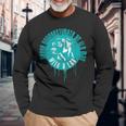 The Old Man With Labrador Retriever Labrador Long Sleeve T-Shirt Gifts for Old Men