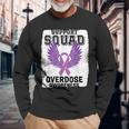 Overdose Awareness August We Wear Purple Overdose Awareness Long Sleeve Gifts for Old Men