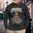 I Own Forever The Title 1St Armored Division Veteran Long Sleeve T-Shirt T-Shirt Gifts for Old Men