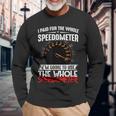 I Paid For The Whole Speedometer Car Racing Car Mechanic Mechanic Long Sleeve T-Shirt T-Shirt Gifts for Old Men