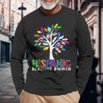 Hispanic Heritage Month Latino Tree Flags All Countries Long Sleeve T-Shirt Gifts for Old Men