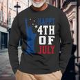 Patriotic Usa July 4Th Happy 4Th Of July Long Sleeve T-Shirt T-Shirt Gifts for Old Men