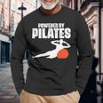 Pilates Like A Sport Only Harder Fitness Pilates Exercise Long Sleeve T-Shirt Gifts for Old Men
