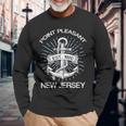 Point Pleasant Nj Vintage Nautical Anchor And RopeLong Sleeve T-Shirt Gifts for Old Men