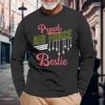 Proud Air Force Bestie Best Friend Pride Military Long Sleeve T-Shirt T-Shirt Gifts for Old Men