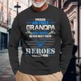 Proud Air Force Grandpa Usair Force Veterans Day Long Sleeve T-Shirt T-Shirt Gifts for Old Men