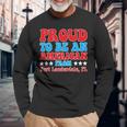 Proud To Be An American From Fort Lauderdale Florida Long Sleeve T-Shirt T-Shirt Gifts for Old Men
