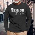 Proud Dad Cute Heart Graduate Senior 2024 Long Sleeve Gifts for Old Men