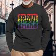 Proud Lgbtq Ally Token Straight Friend Gay Pride Parade Long Sleeve T-Shirt T-Shirt Gifts for Old Men