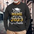 Proud Meme Of A Class Of 2023 Graduate Senior 23 Long Sleeve T-Shirt T-Shirt Gifts for Old Men