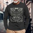 Psychobilly Horror Punk Rock Hr Evil Mystic Rock Long Sleeve T-Shirt Gifts for Old Men