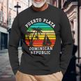 Puerto Plata Dominican Republic Family Vacation Long Sleeve T-Shirt Gifts for Old Men