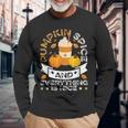 Pumpkin Spice And Everything Is Nice Pumpkin Halloween Halloween Long Sleeve T-Shirt Gifts for Old Men