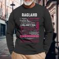 Ragland Name Ragland Long Sleeve T-Shirt Gifts for Old Men