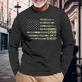 Raise Lions Not Sheep American Patriot Patriotic 4Th July Long Sleeve T-Shirt Gifts for Old Men