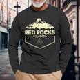 Red Rocks Colorado Beautiful Rocky Mountains Long Sleeve T-Shirt Gifts for Old Men