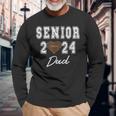 Retro Matching Football Class Of 2024 Dad Long Sleeve T-Shirt T-Shirt Gifts for Old Men