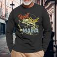 Retro Reel Cool Mama Fishing Lover Long Sleeve T-Shirt T-Shirt Gifts for Old Men