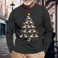 Siamese Christmas Tree Ugly Christmas Sweater Long Sleeve T-Shirt Gifts for Old Men