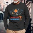 Solar System Planets Never Stop Looking Up Astronomy Boys Long Sleeve T-Shirt T-Shirt Gifts for Old Men