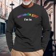 Sounds Gay Im In Lgbtq Gay Pride Long Sleeve T-Shirt T-Shirt Gifts for Old Men