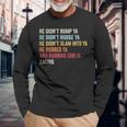 Sprint Car Racing Apparel Race Quote Dirt Track Racing Racing Long Sleeve T-Shirt T-Shirt Gifts for Old Men