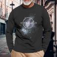 Starfield Star Field Space Galaxy Universe Long Sleeve T-Shirt Gifts for Old Men