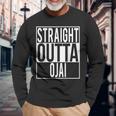 Straight Outta Ojai Long Sleeve T-Shirt Gifts for Old Men