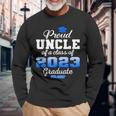 Super Proud Uncle Of 2023 Graduate Awesome College Long Sleeve T-Shirt T-Shirt Gifts for Old Men