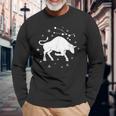 Taurus Constellation – Zodiac Astrology Long Sleeve T-Shirt T-Shirt Gifts for Old Men