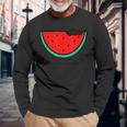 'This Is Not A Watermelon' Palestine Collection Long Sleeve T-Shirt Gifts for Old Men
