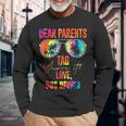 Tie Dye Dear Parents Tag It Last Day Of School Bus Driver Long Sleeve T-Shirt T-Shirt Gifts for Old Men