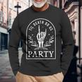Til Death Do Us Party Retro Halloween Bachelorette Matching Long Sleeve Gifts for Old Men