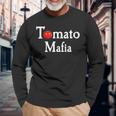 Tomato Mafia Gardening Lover Graphic Long Sleeve T-Shirt T-Shirt Gifts for Old Men