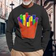 Traditional Gay Lgbtq Potato French Fries Gay Pride Long Sleeve T-Shirt Gifts for Old Men Traditional Gay Lgbtq Potato French Fries Gay Pride Long Sleeve T-Shirt Gifts for Old Men