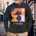 Tropicalia Vintage Latin Jazz Music Band Long Sleeve T-Shirt Gifts for Old Men