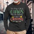 The Tu Name Christmas The Tu Long Sleeve T-Shirt Gifts for Old Men