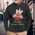 Turkey Disguise Unicorn Thanksgiving Novelty Long Sleeve T-Shirt Gifts for Old Men