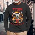 Tyson Name Tyson Name Halloween V2 Long Sleeve T-Shirt Gifts for Old Men