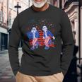 Uncle Sam Griddy 4Th Of July Independence Day Boy Long Sleeve T-Shirt T-Shirt Gifts for Old Men