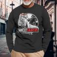Unclesaurus Rex Dinosaur Uncle Saurus Matching Long Sleeve T-Shirt T-Shirt Gifts for Old Men