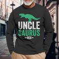 Unclesaurus Rex Uncle For Uncle Long Sleeve T-Shirt T-Shirt Gifts for Old Men