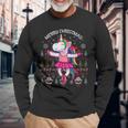 Unicorn Ugly Christmas Sweater For X-Mas Long Sleeve T-Shirt Gifts for Old Men